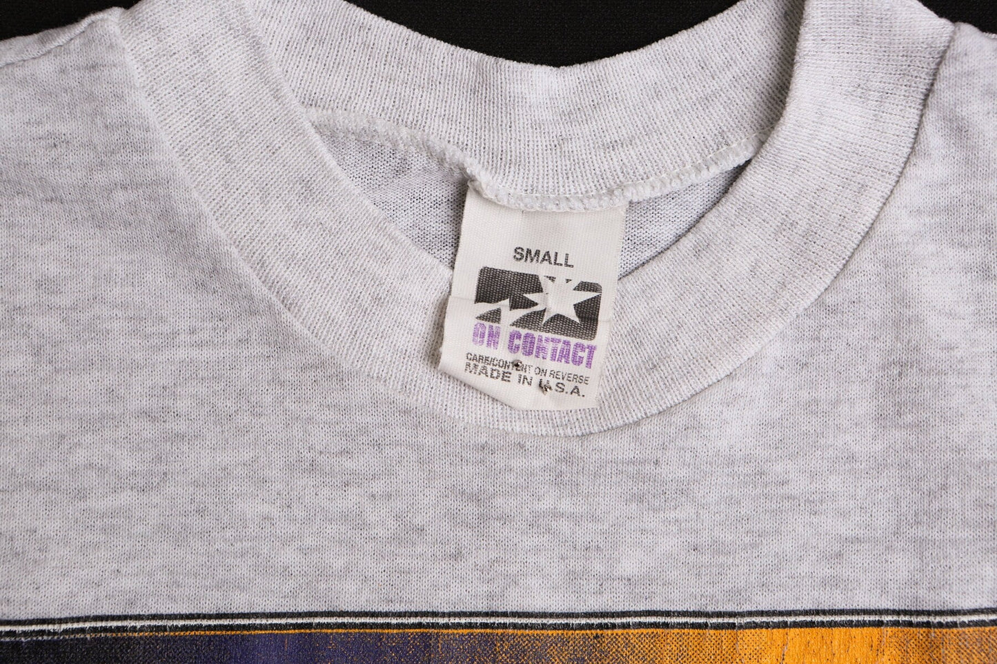 Vintage los angeles lakers graphic shirt gray basketball nba y2k made in usa