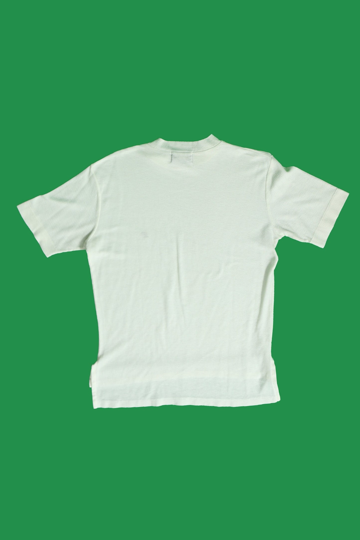 60's 50's white solid t-shirt vintage casual arrow label made in usa