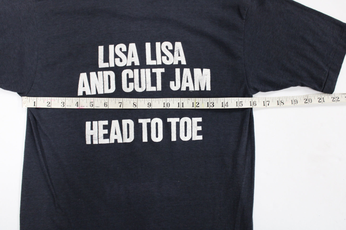 Head to toe lisa lisa and cult jam vintage spanish fly music t-shirt black