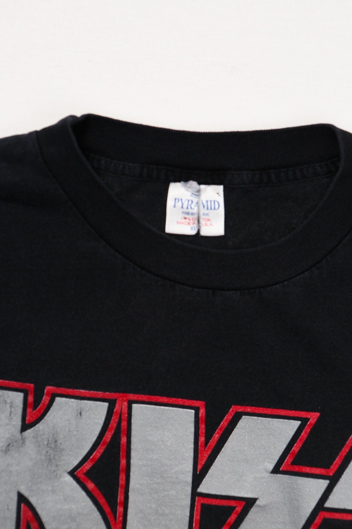 Kiss tour 1996 1997 concert t-shirt shirt black alive worldwide xl