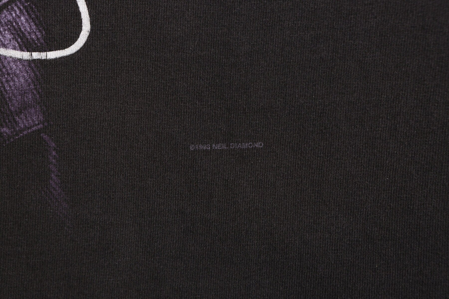 Neil Diamond - US tour 1996 - Black Graphic T-shirt