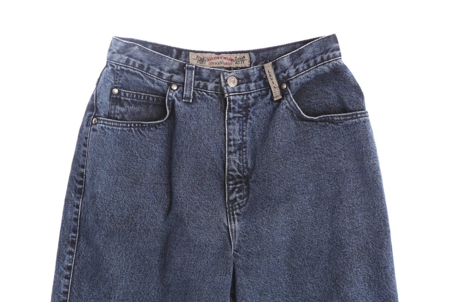Women High Waist Stonewashed Levi's Jeans - 900 Series - Era 90's