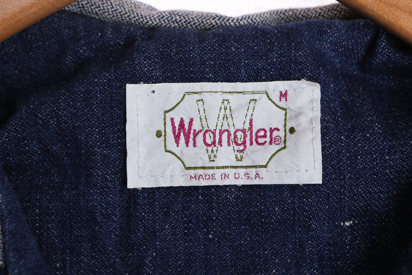 Vintage Wrangler Denim Hooded Jacket