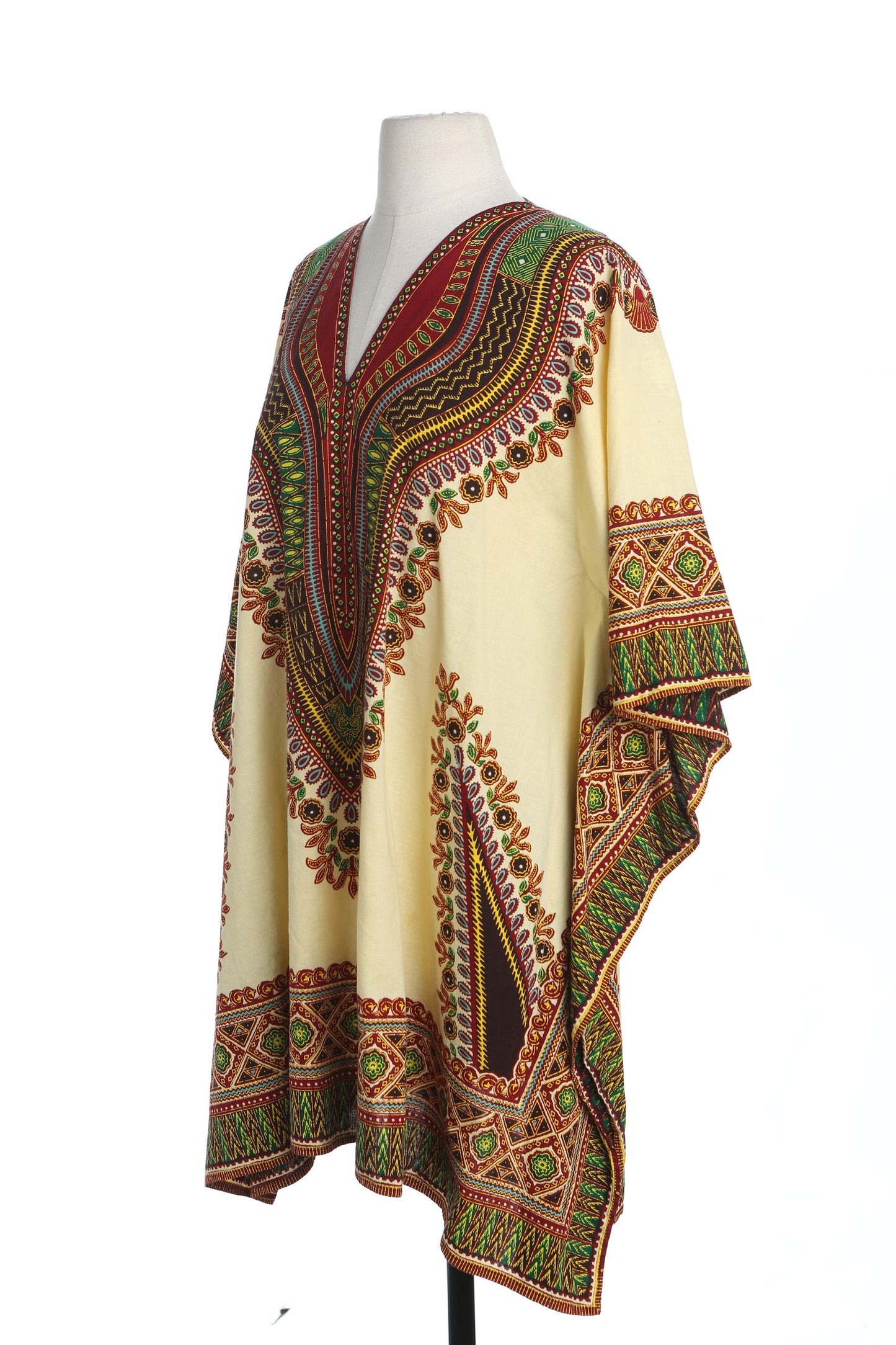 Yellow Dashiki Dress - Costume Made