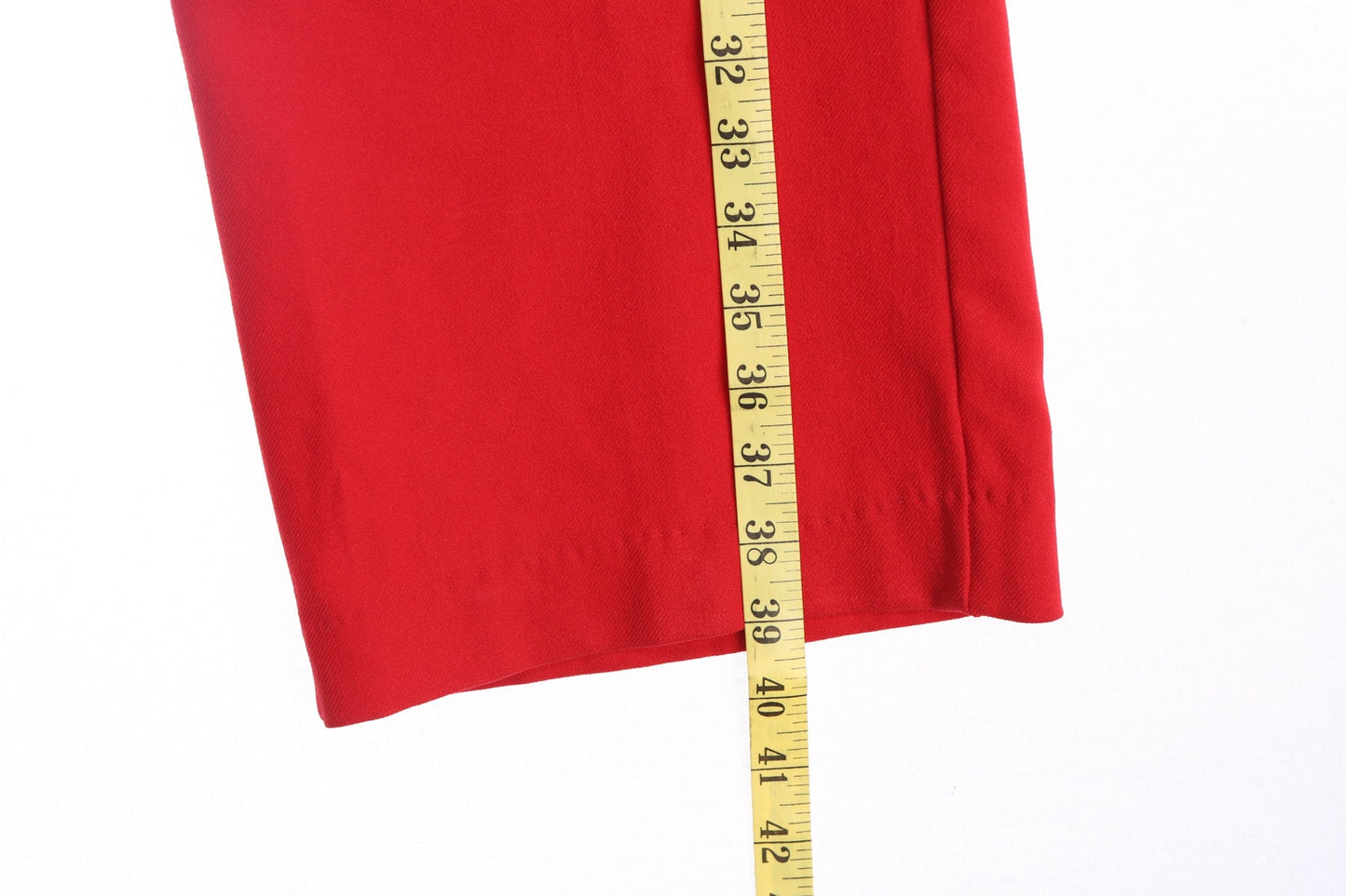 70's Women Red Poly Pants