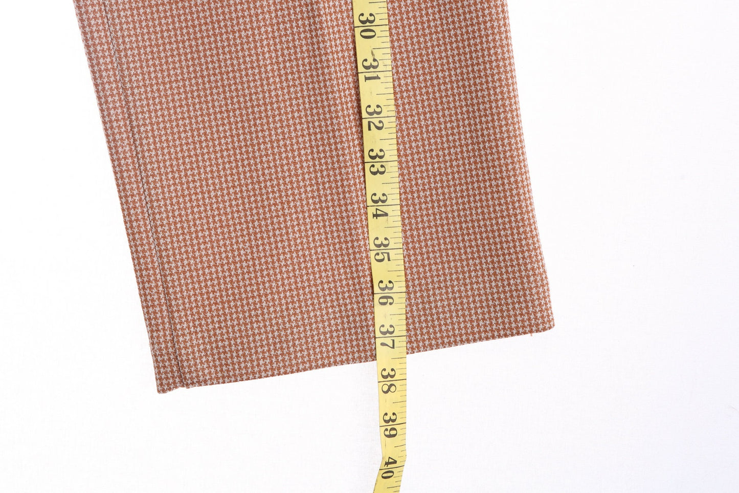 70's Women Pink Plaid Pants