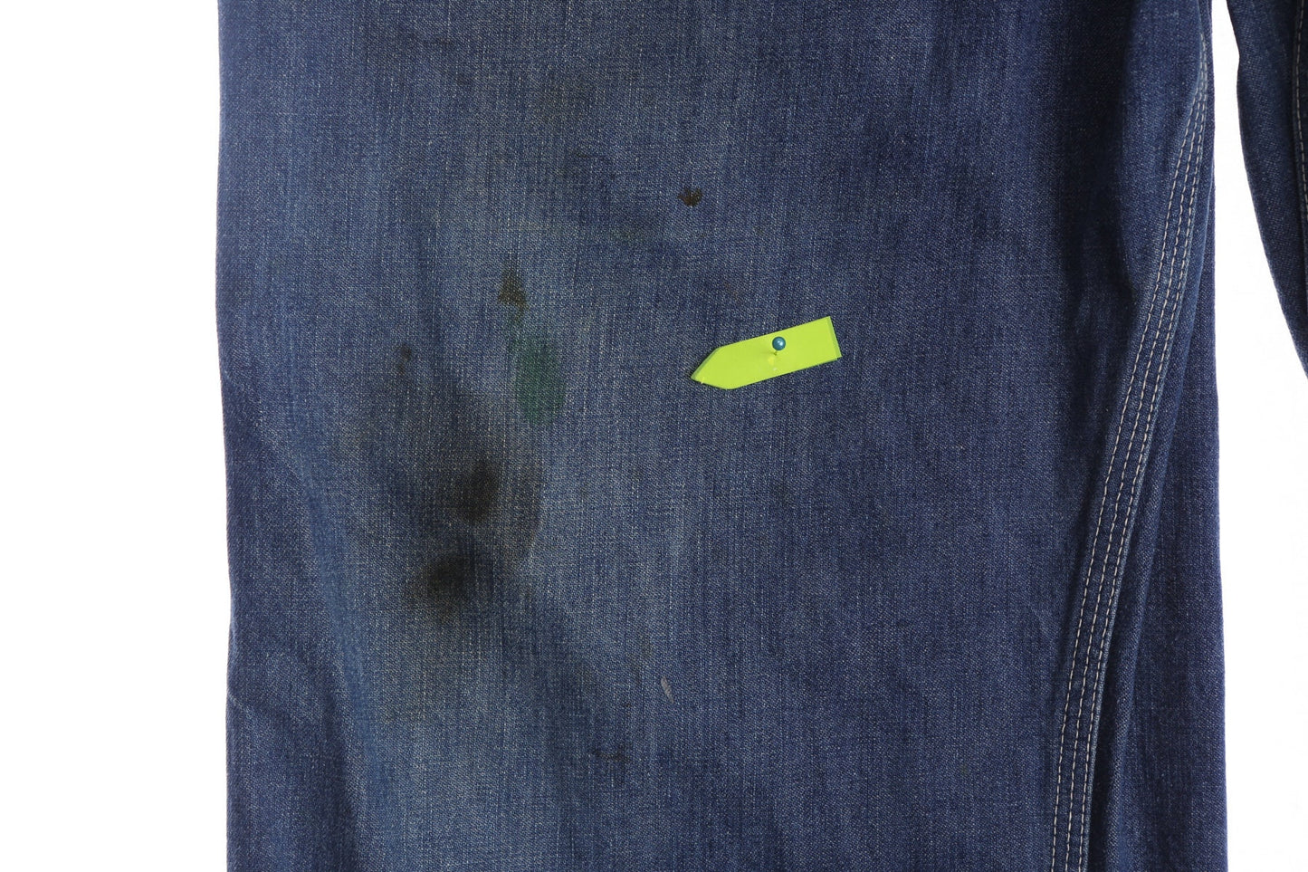 Vintage Blue Denim Overalls by Big Mac 100% Cotton union Made - Era 70's - 80's