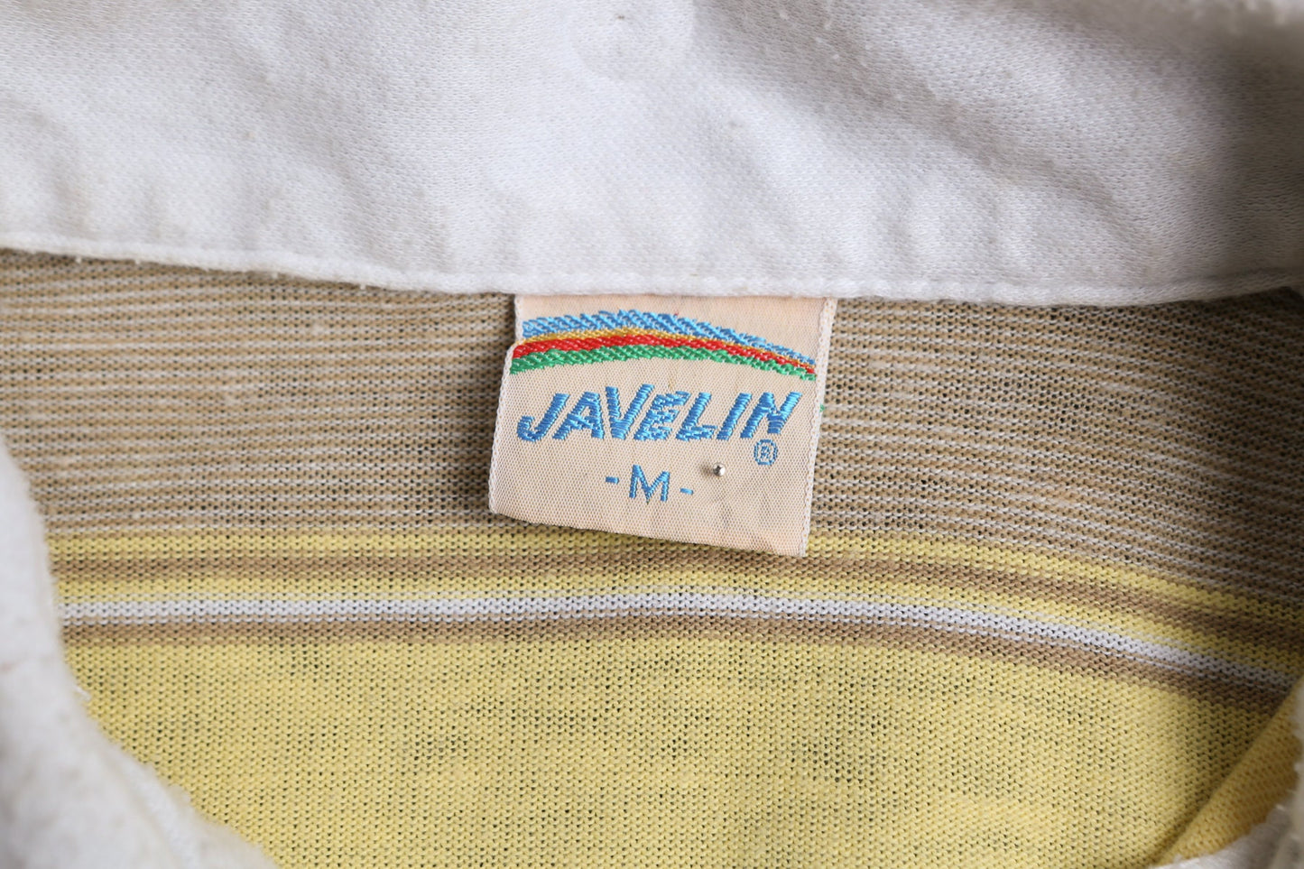Vintage Polo Yellow Striped Shirt by Javelin