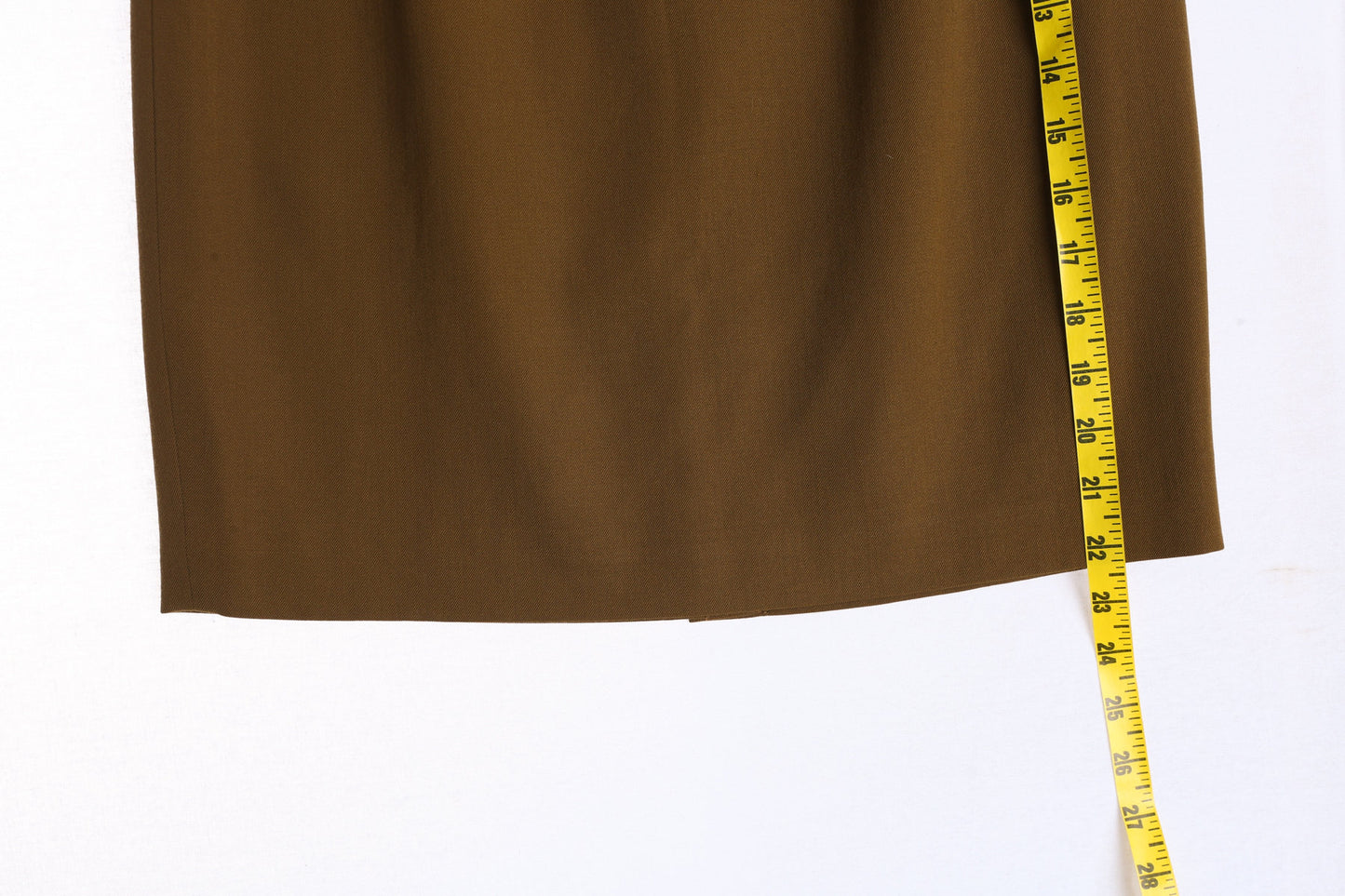 Women Brown Casual Pencil Skirt by Barami