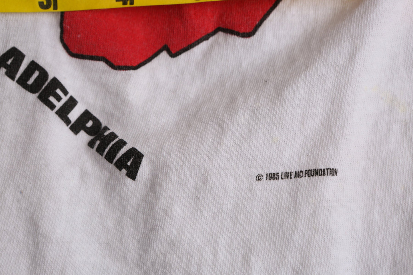 Live Aid Philadelphia Feed the World - Live Aid USA and UK July 13, 1985, Graphic T-shirt