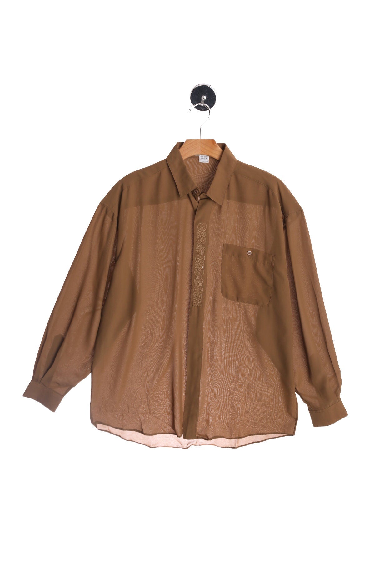 Women Brown Casual Blouse - Rayon