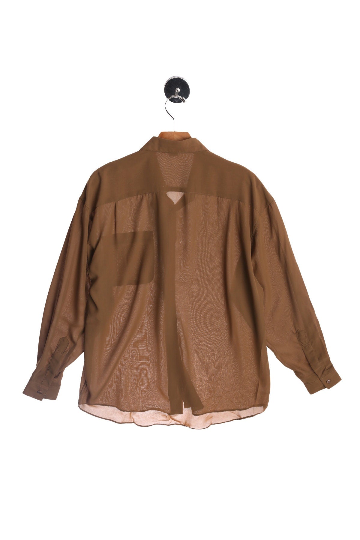 Women Brown Casual Blouse - Rayon