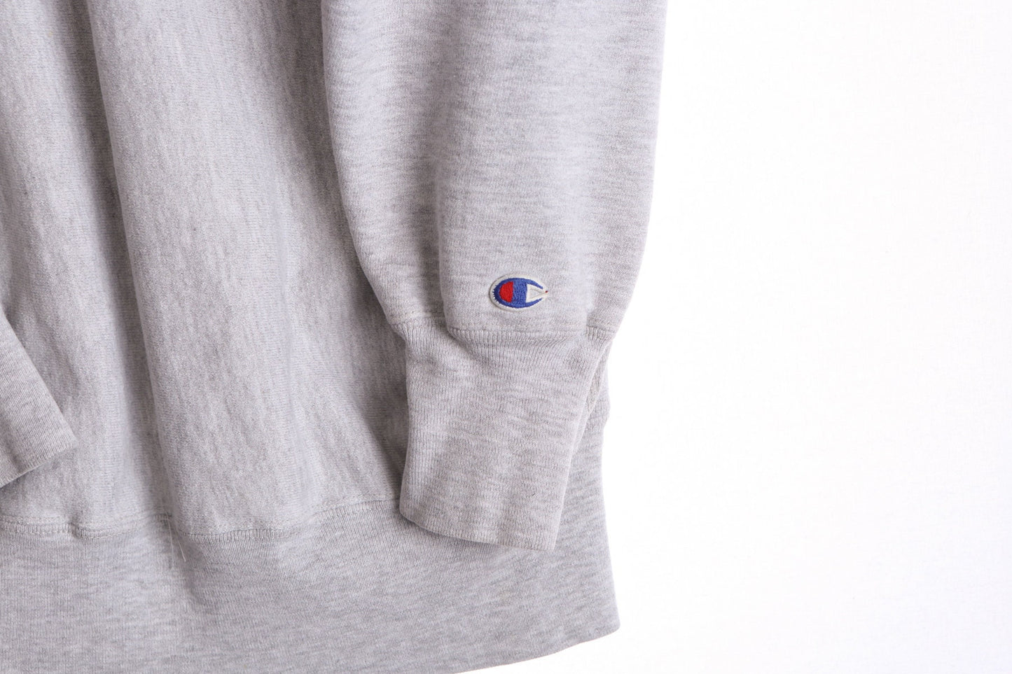 Vintage Champion Gray Sweatshirt with Red Nebraska Football Print