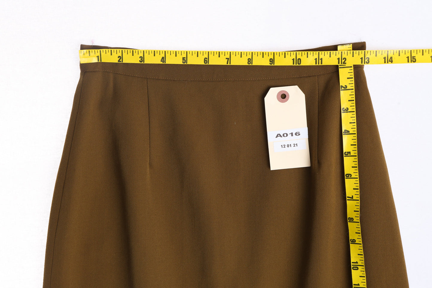 Women Brown Casual Pencil Skirt by Barami