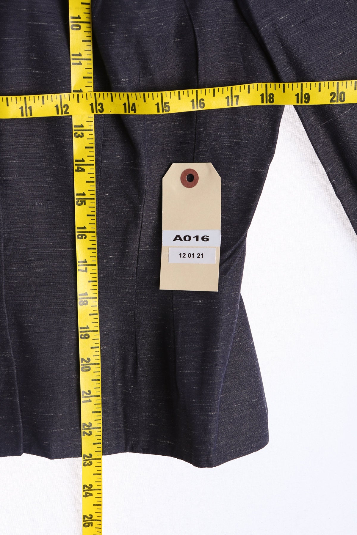 Women Dark Blue Casual Suit - Weathervave Label - Tailored by Handmaker - Era 40's - 50's