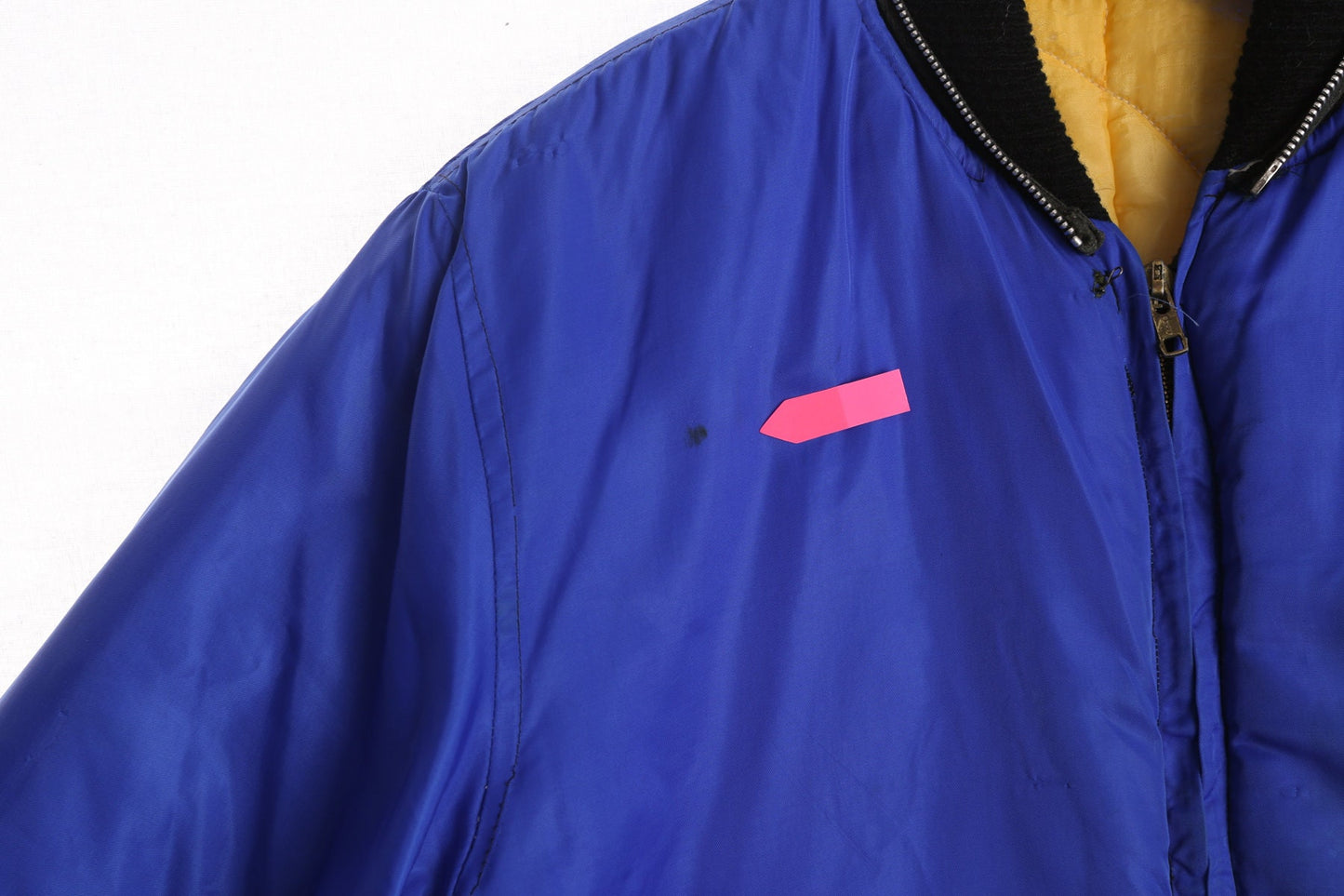 Vintage Nylon Bomber Jacket with California Embroidered Dragons