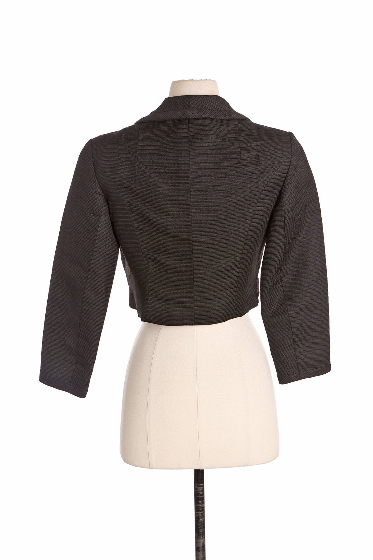 1950s Women Black Casual Jacket by Helen Rose