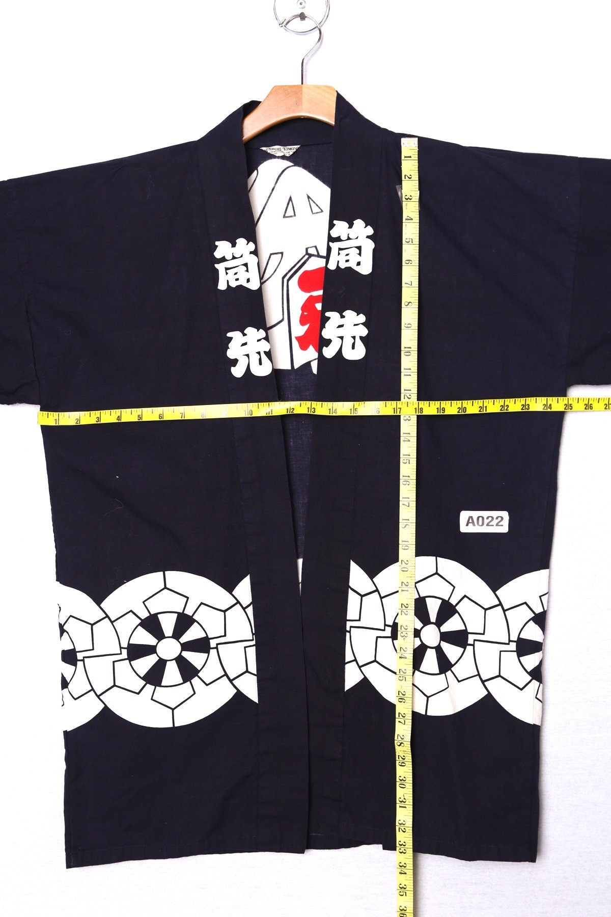 Hayashi Blue Kimono - Made in Japan - 100% Cotton