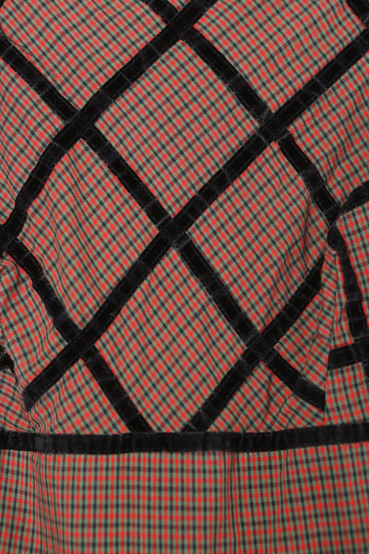 1950s Woman Brown Casual Dress - Paid Patter