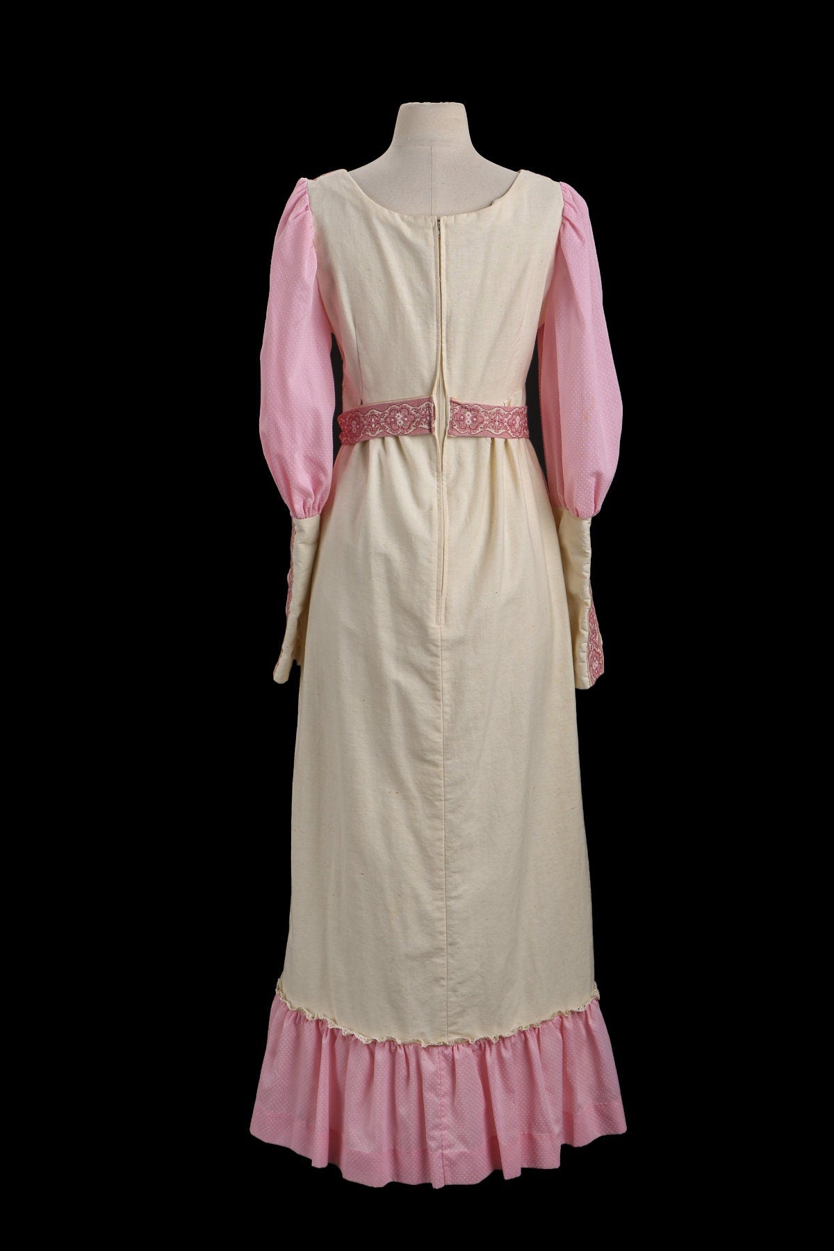 70s Women Summer Dress - Prairie Style