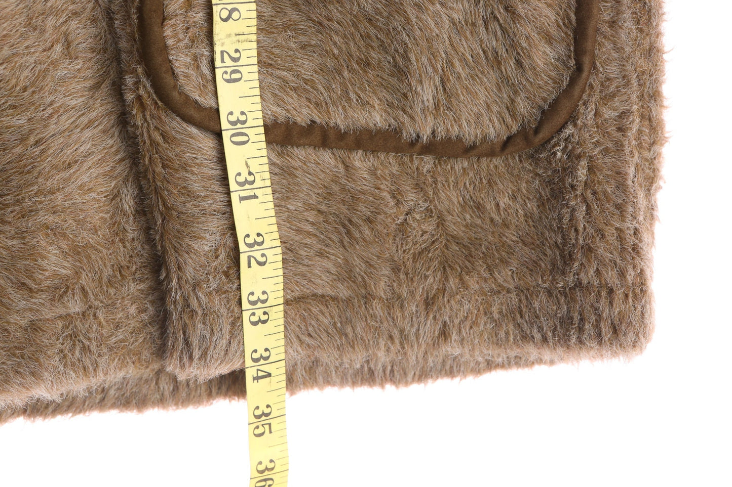 Vintage Men Faux Fur Brown Winter Jacket from Igloo by Silton California