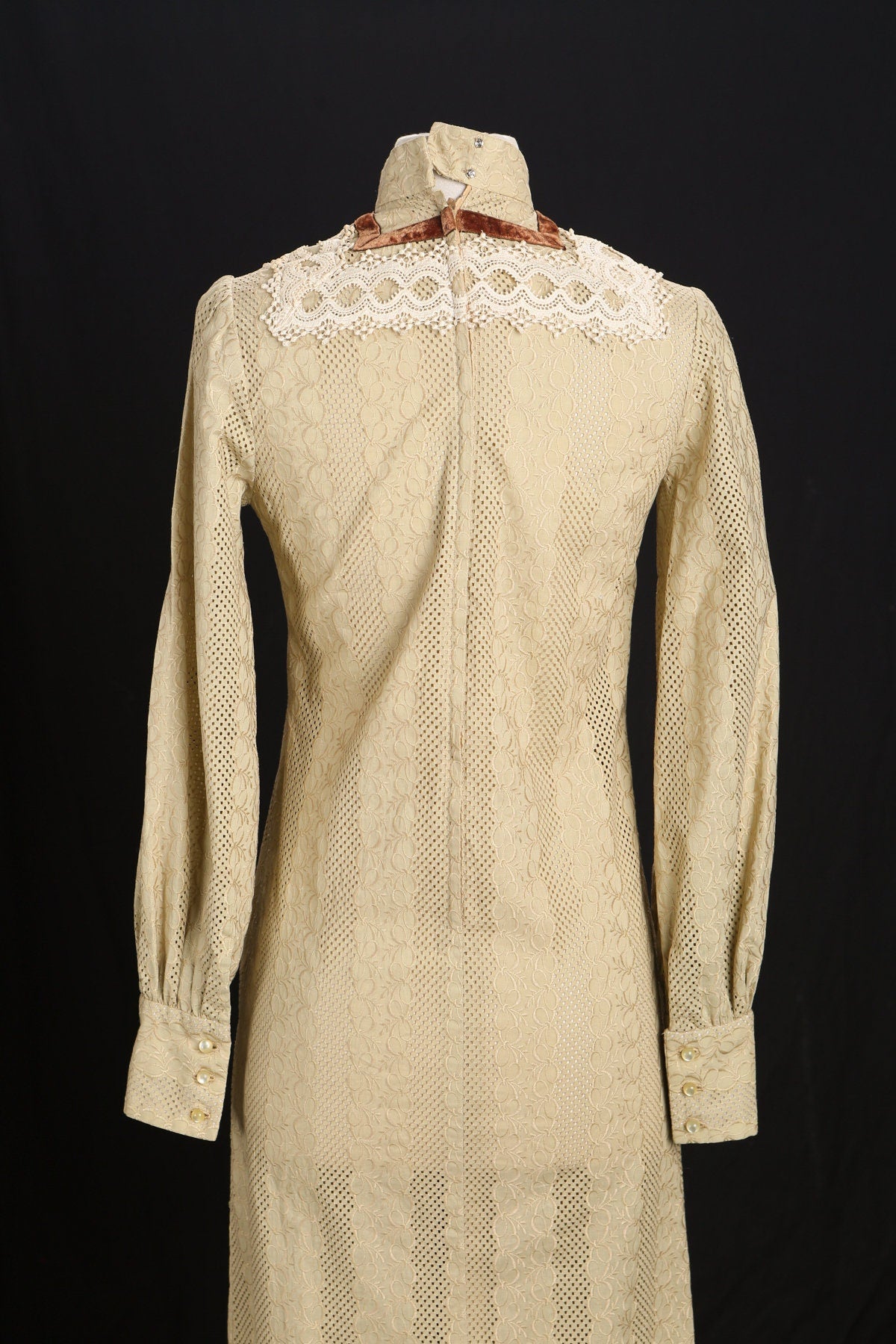 70's Women Long Casual Dress