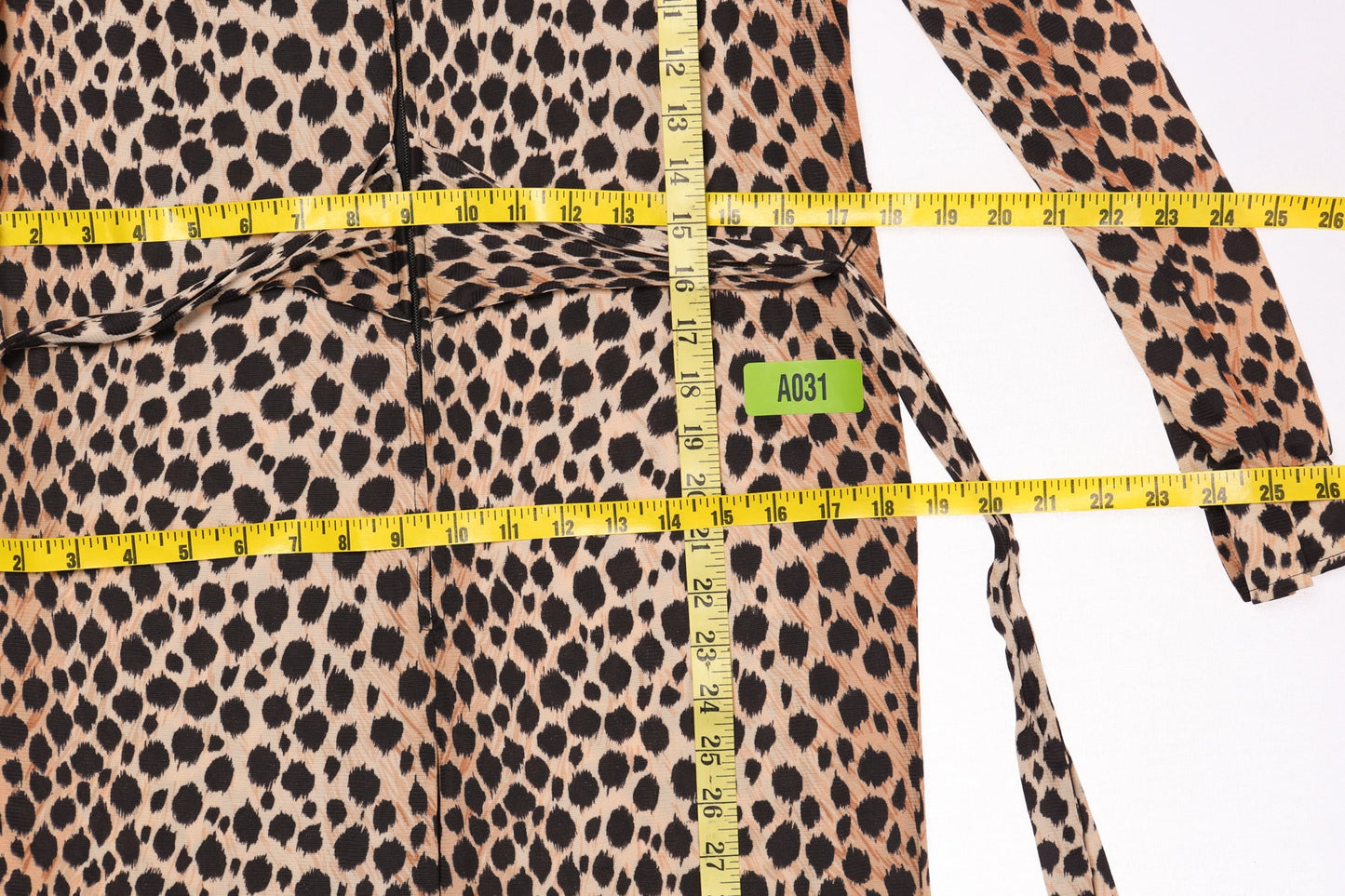 Vintage Leopard Print Women's 70s Jumpsuit