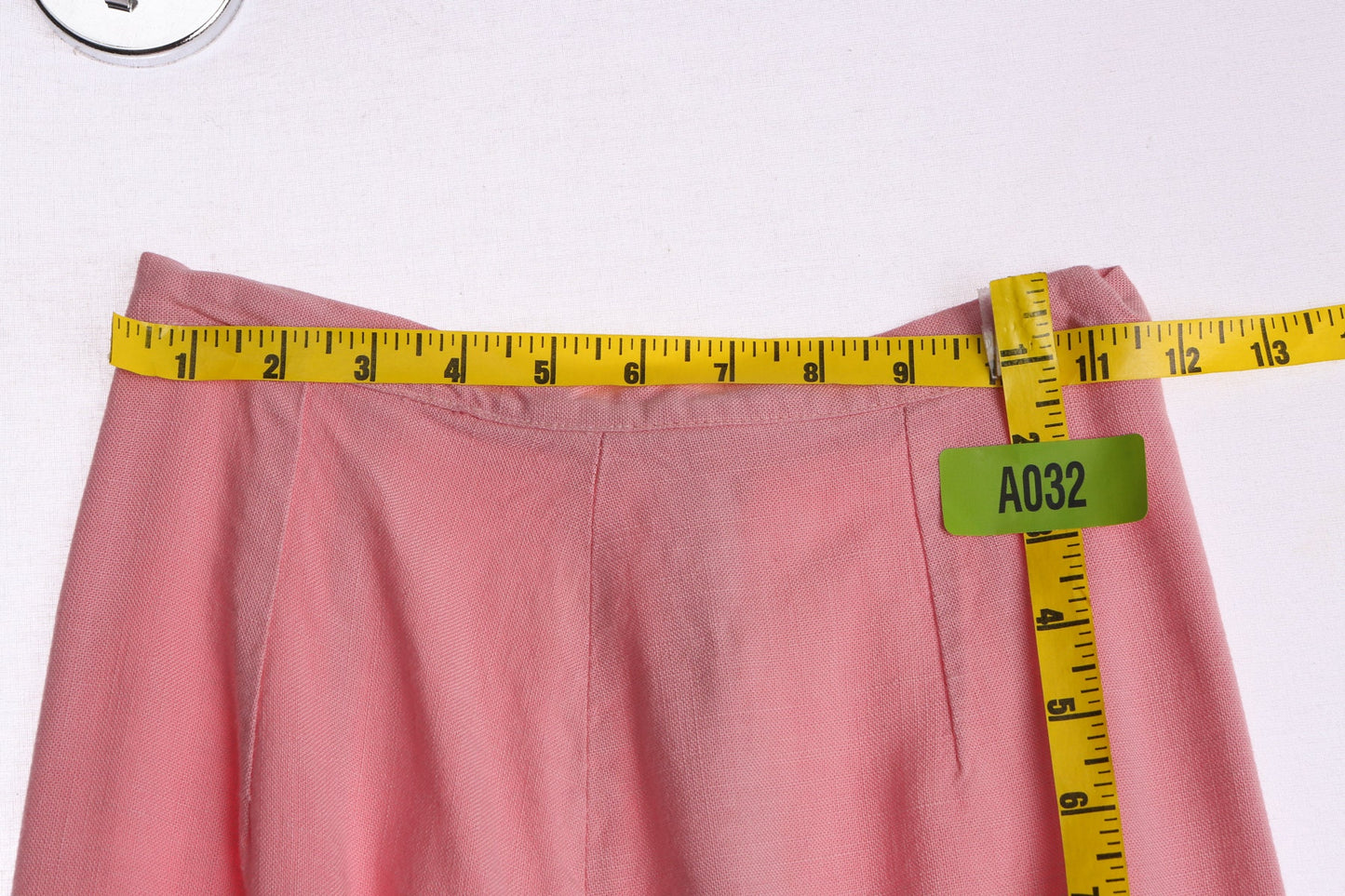 1940s Women Pink Long Casual Skirt