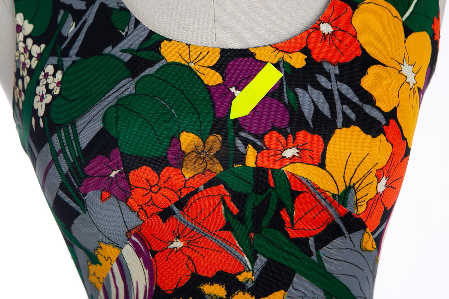 1970's Women Floral Dress with Bolero Type Jacket