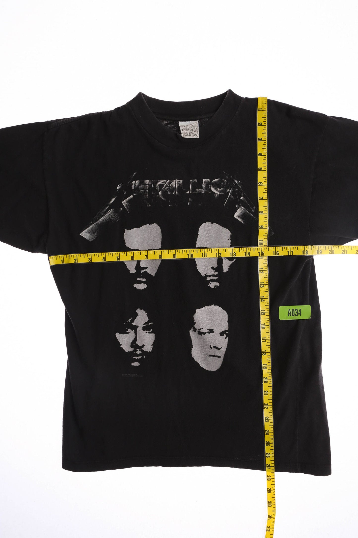 Rock Graphic T-shirt - Metallica 1991 Tour Print