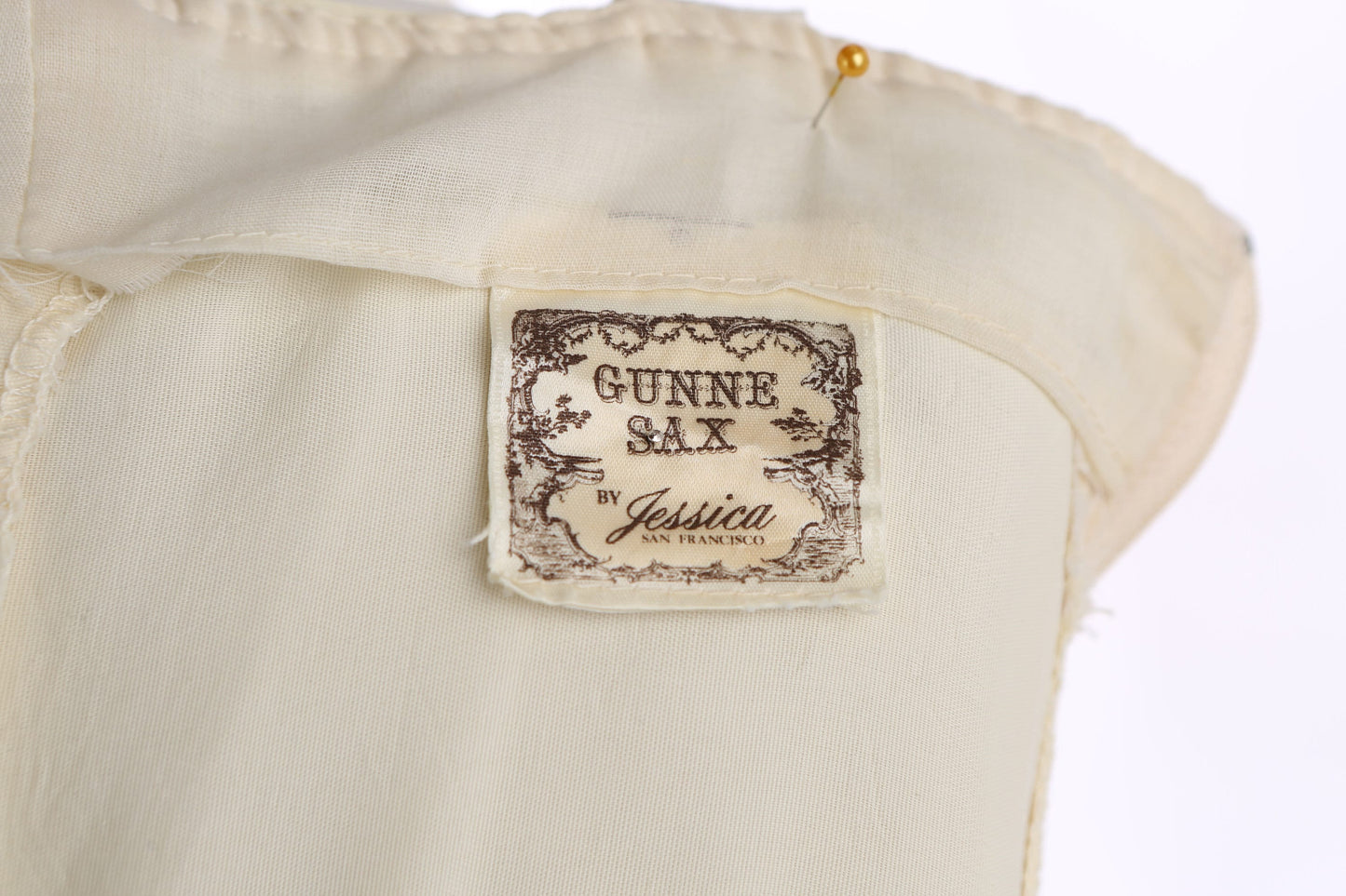 1970's Women Biege Strap Summer Dress - This item's Tag Label Might not be Accurate.