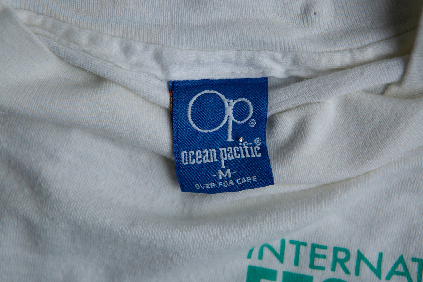 Vintage Op Graphic T-shirt / 1984 Los Angeles International Festival OF Masks Print