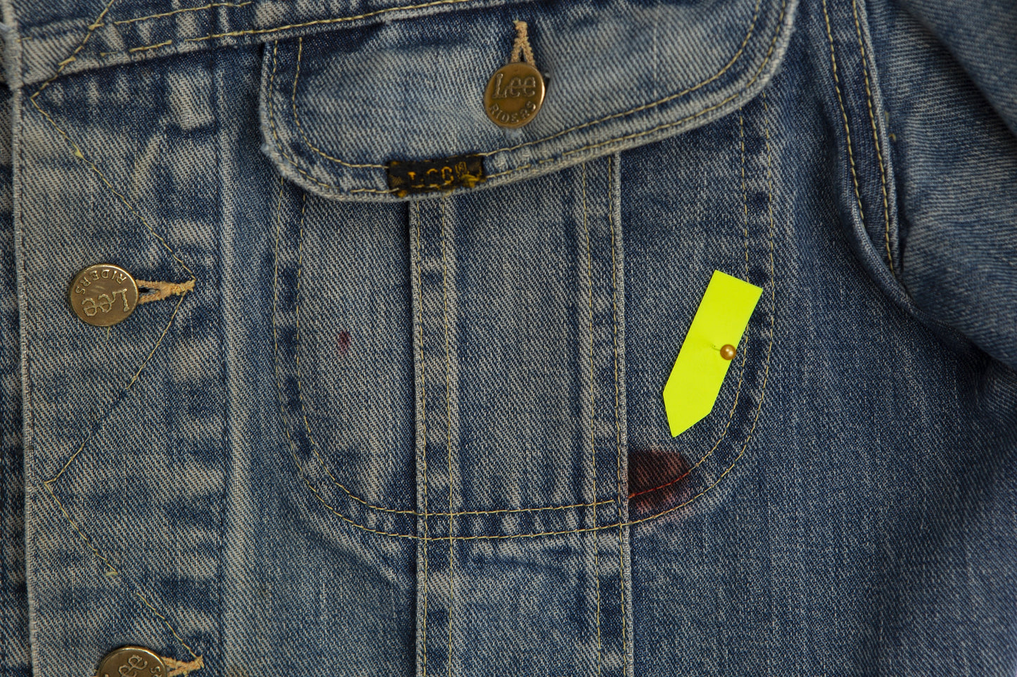 Vintage Lee Denim Jacket - Era 1960s - 1970s