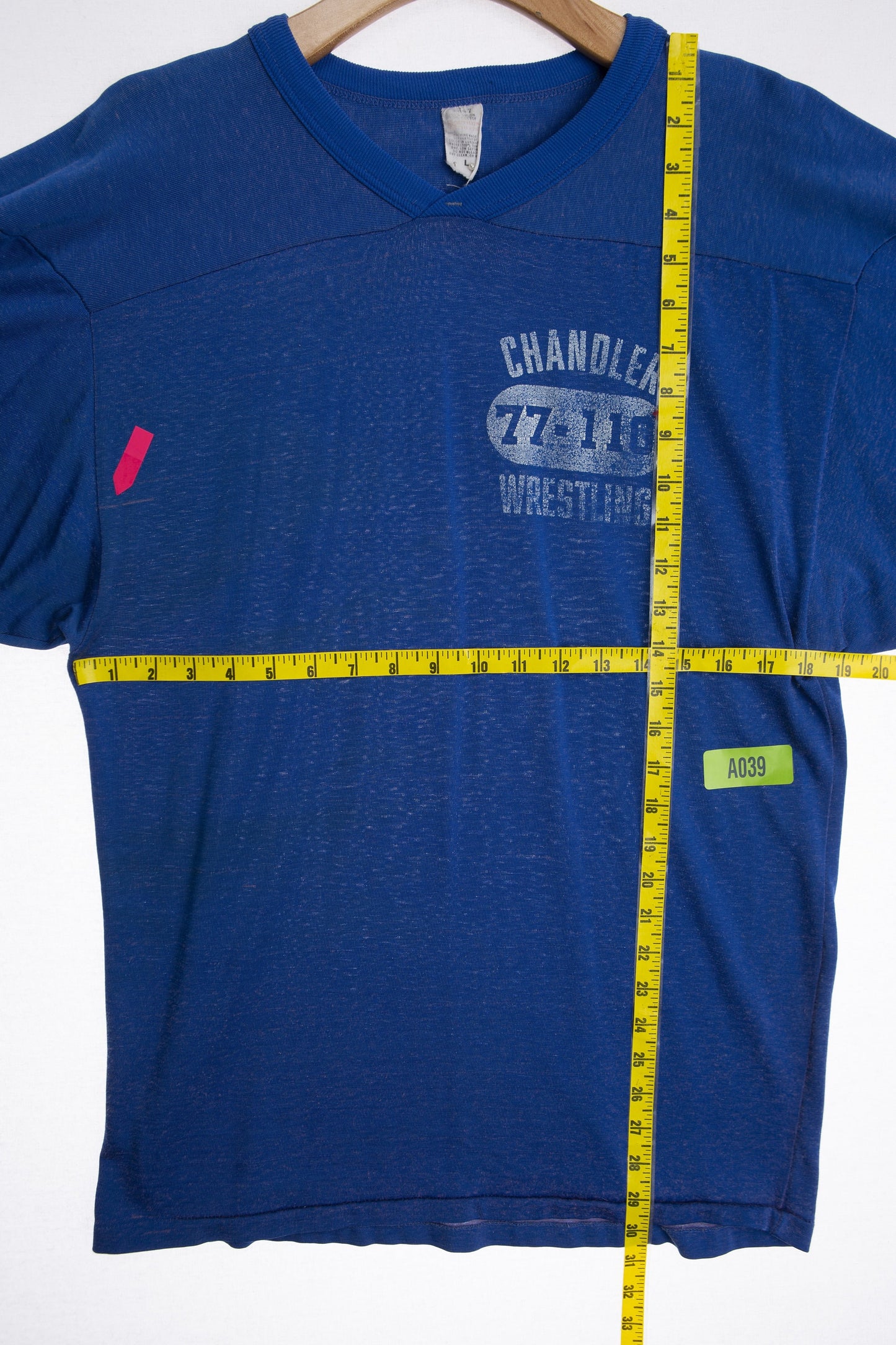 Vintage Wrestling Blue Jersey - Chandler 77 - 110