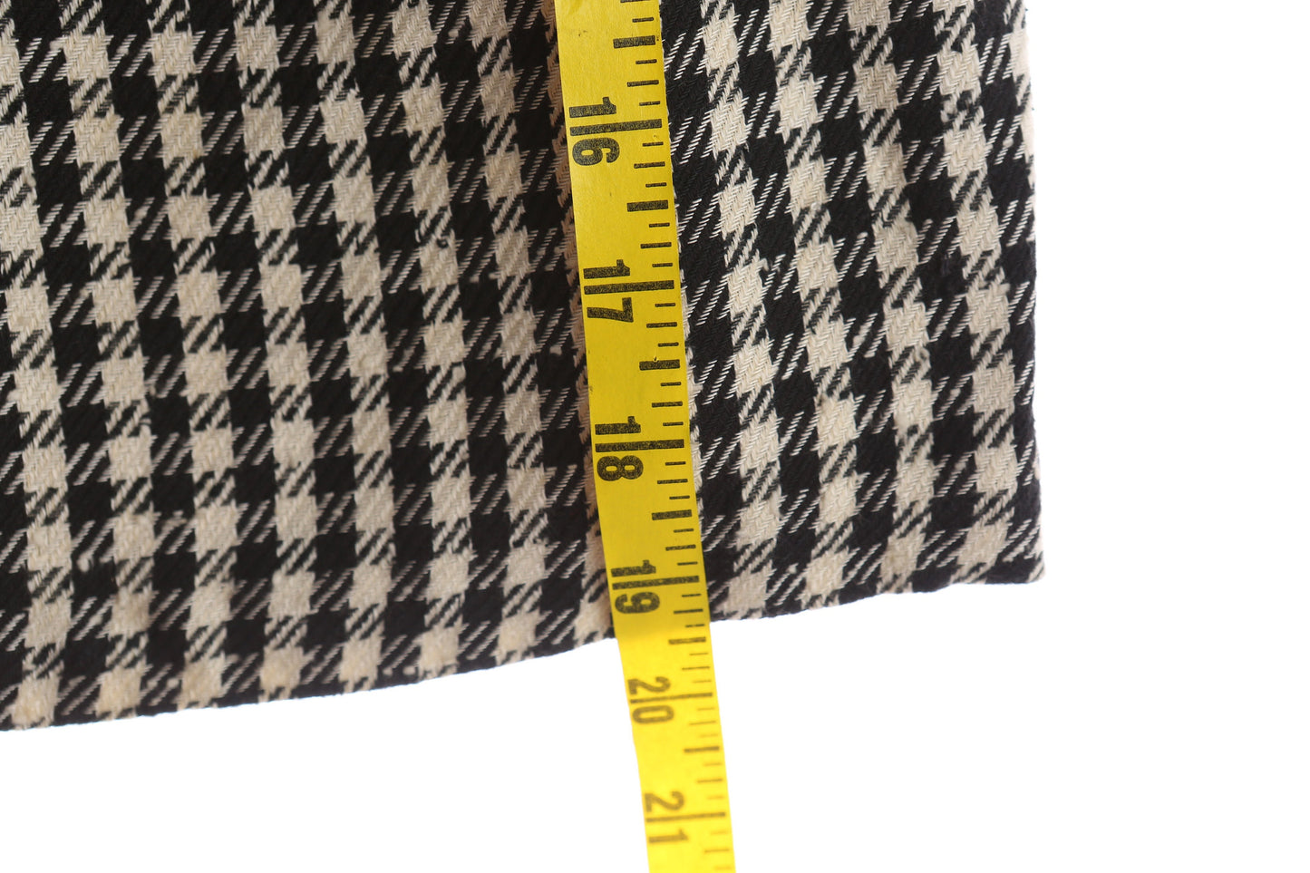 Vintage Women's Plaid Casual Pencil Skirt