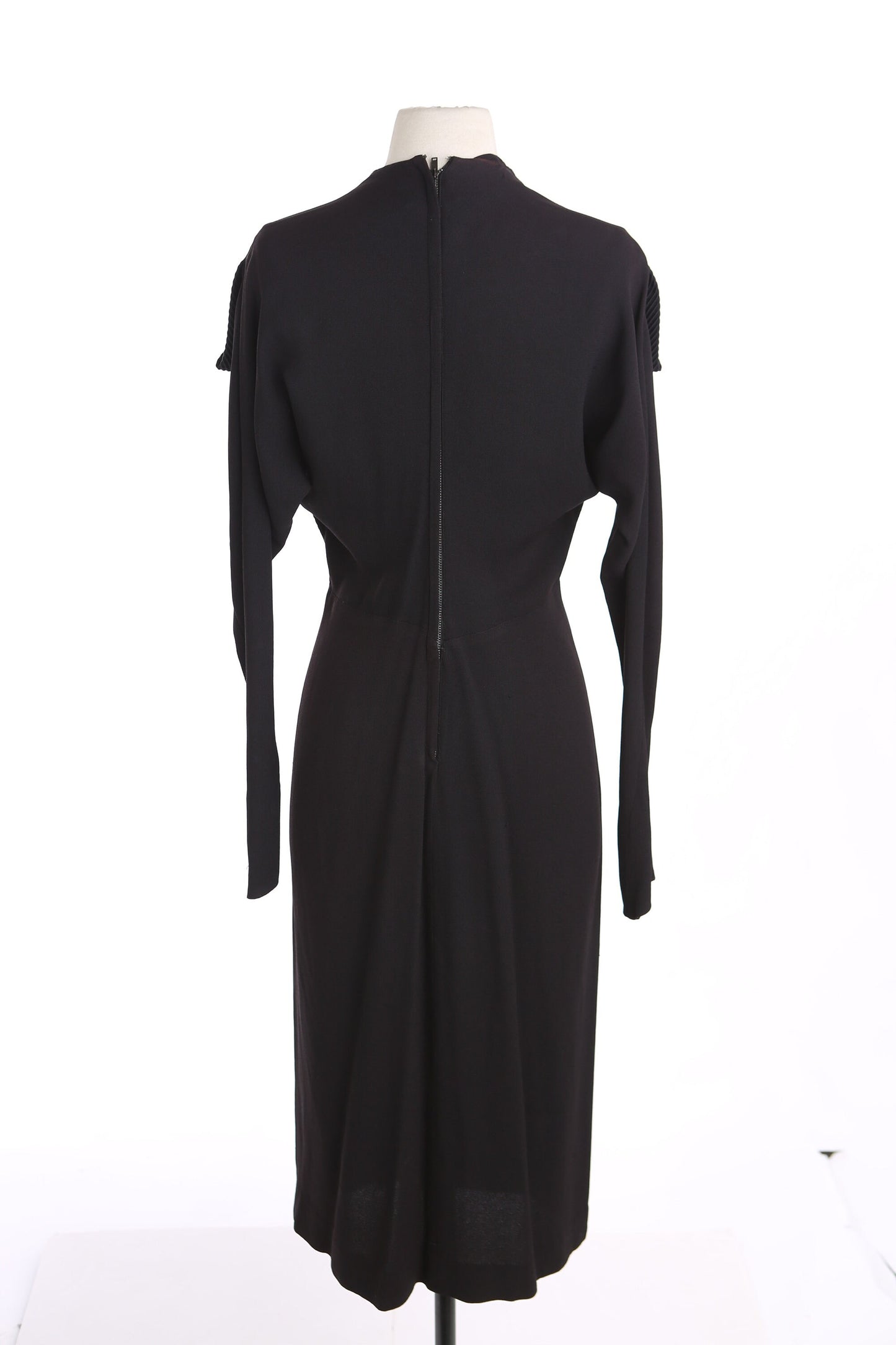 1940's Black Casual Dress by Dorothy O'Hara