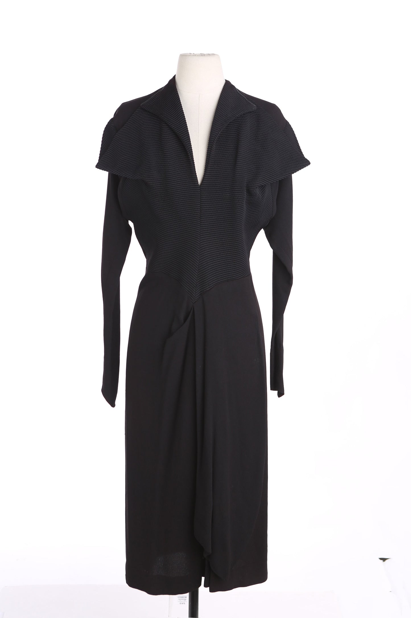 1940's Black Casual Dress by Dorothy O'Hara