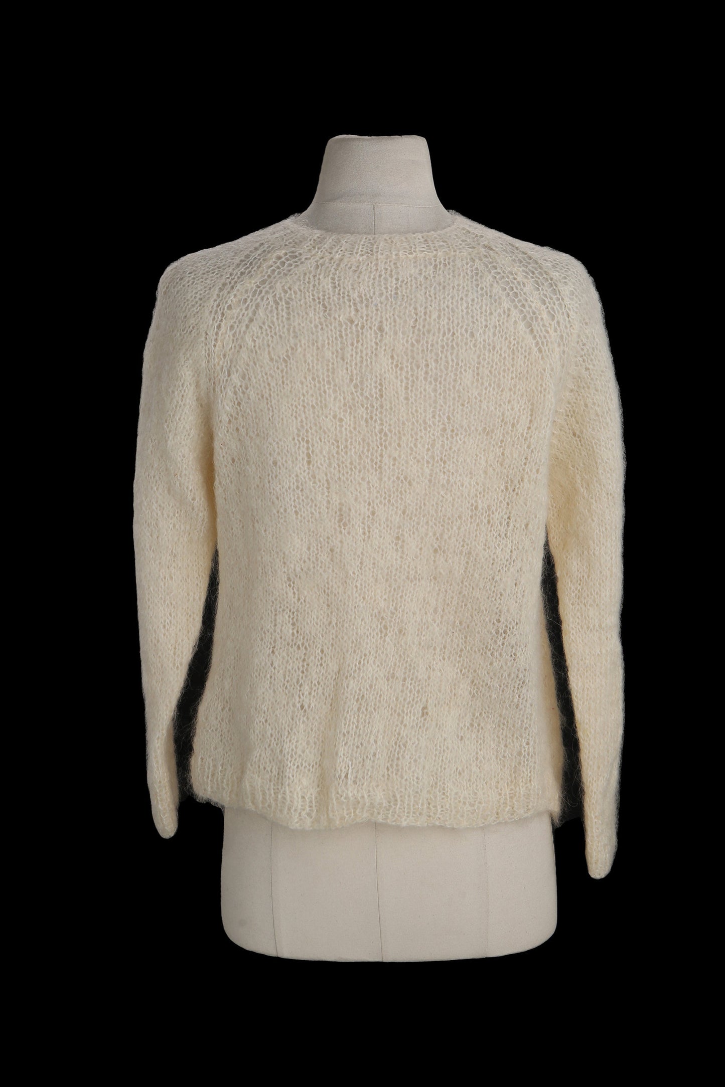 Vintage Women Button Up Long Sleeve Cardigan Sweater - Era 1960s - 1970s