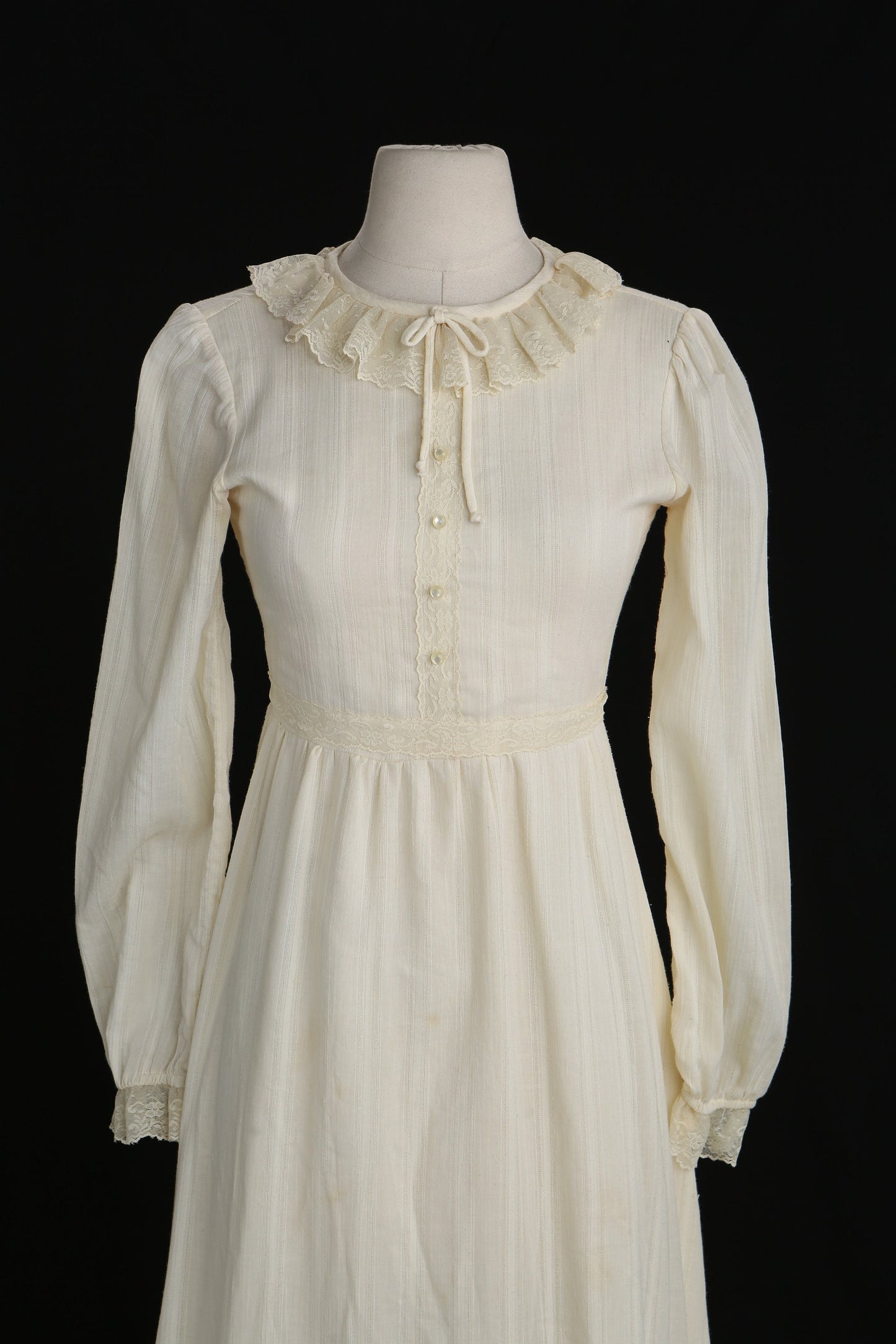 Vintage Women's Prairie Dress - Era 1960s - 1970s