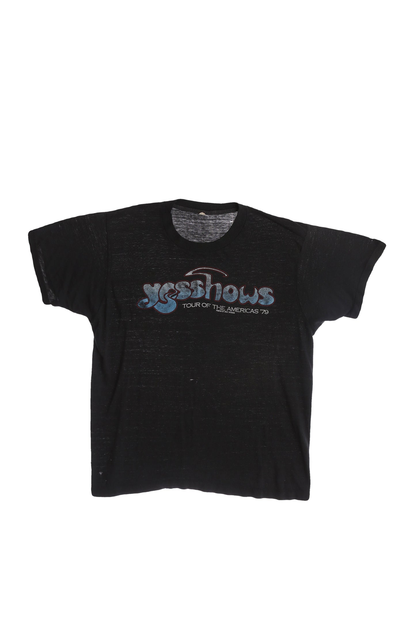 Yes Shows Tour of the Americans 1979 Vintage Graphic T-shirt