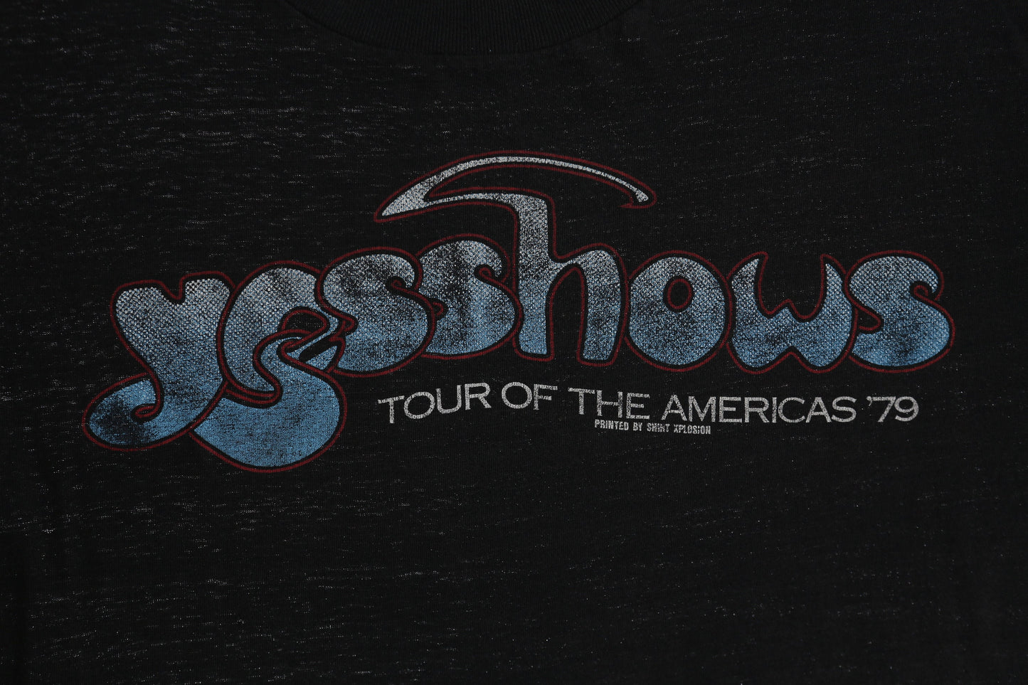 Yes Shows Tour of the Americans 1979 Vintage Graphic T-shirt