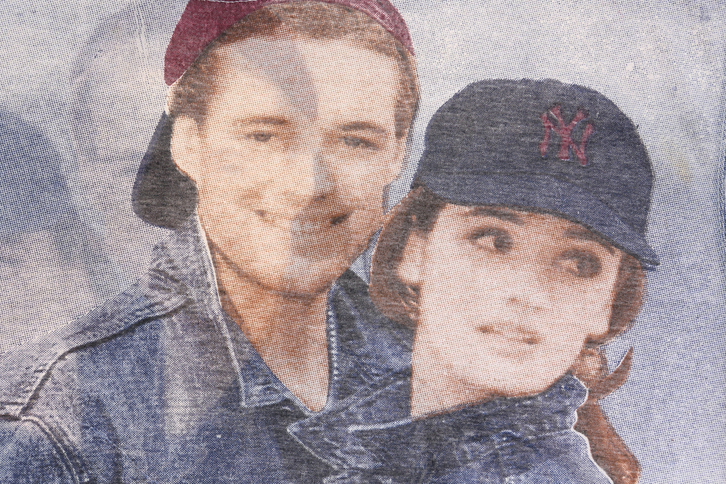 True Blue Graphic T-shirt - SHI DA T-shirt Labe; - Era 1990s - Y2K