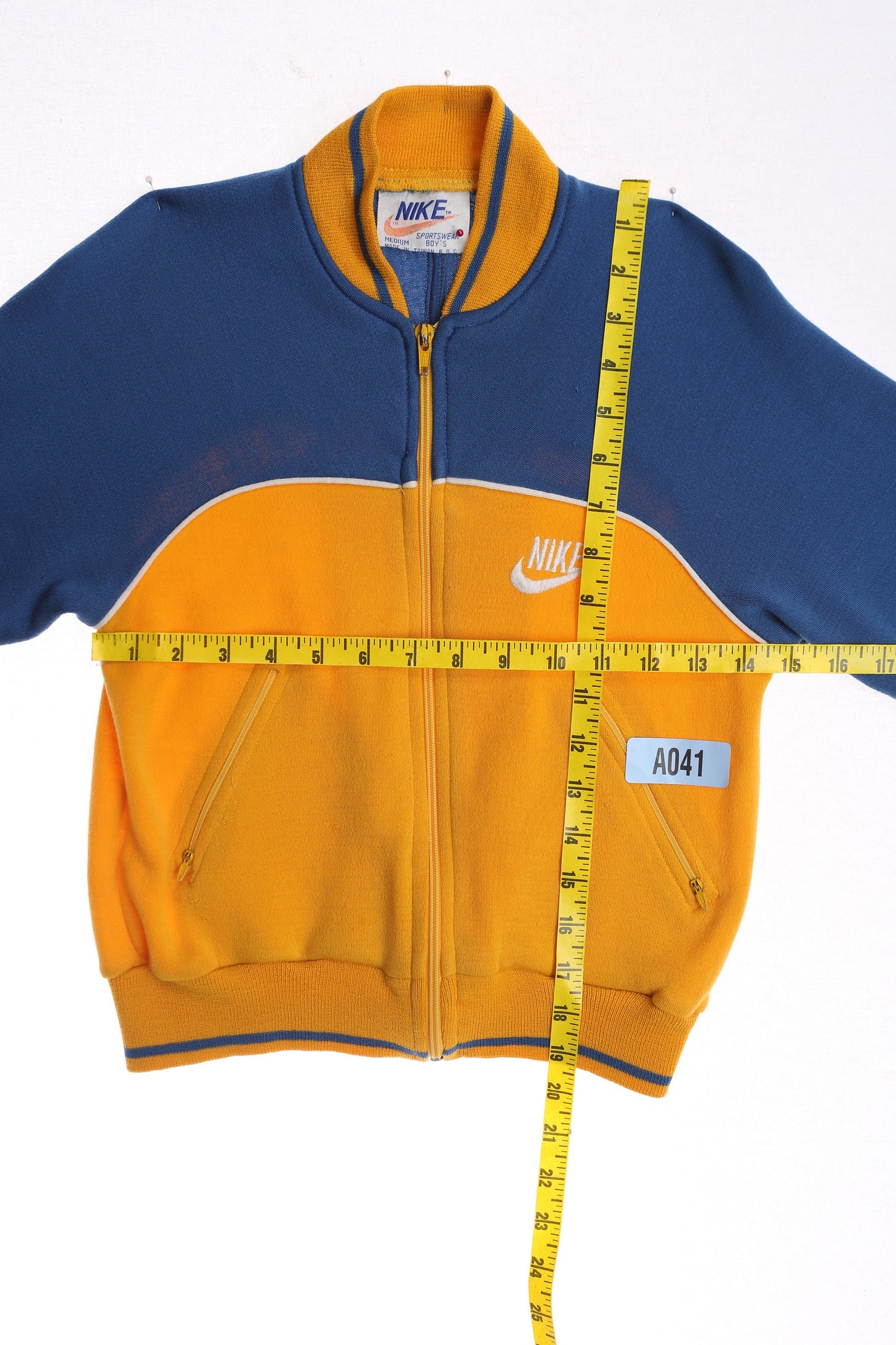 Vintage Nike Jogging Top Jacket - Orange