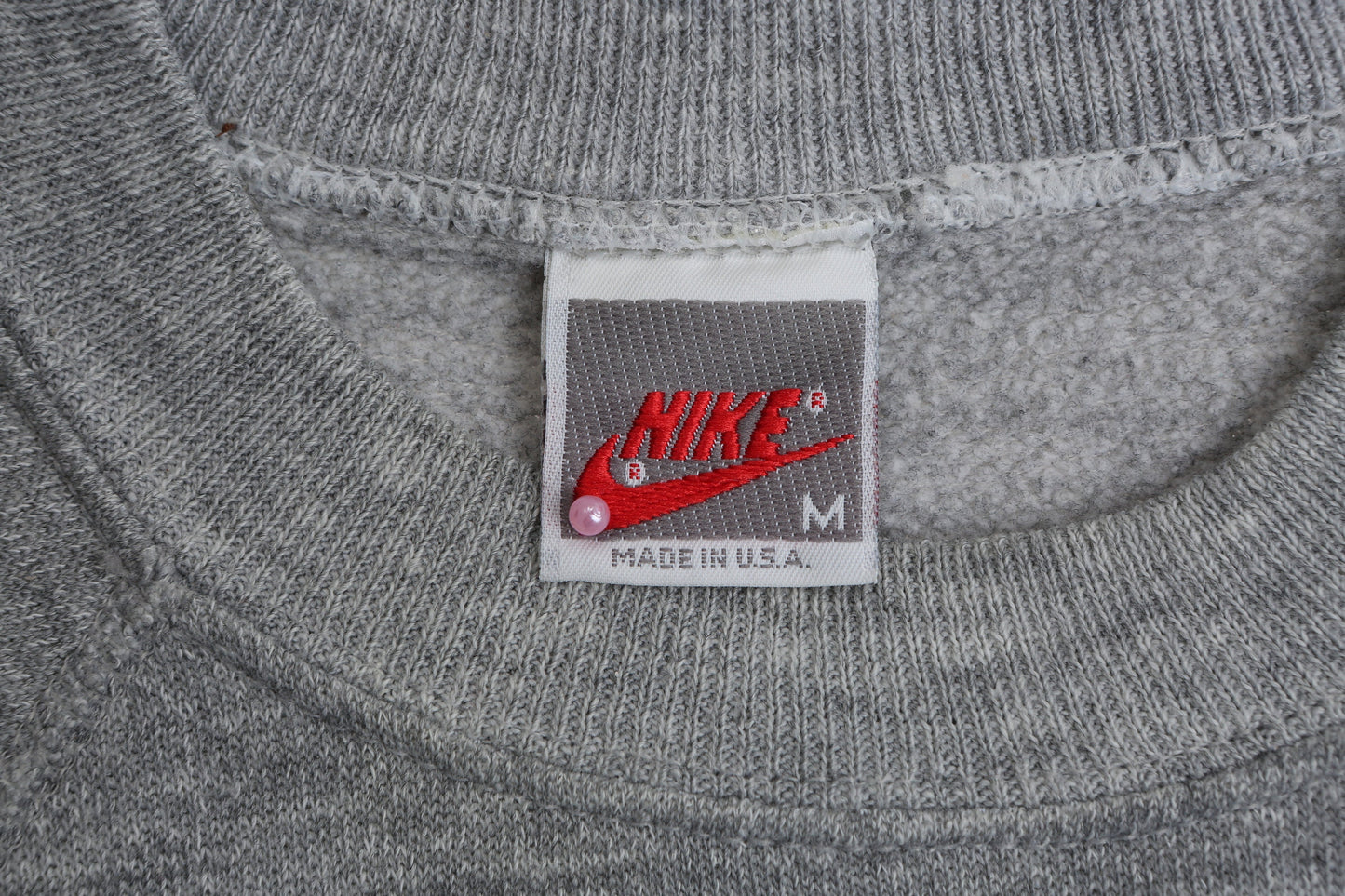 Vintage Nike Gray Crew Neck Sweater