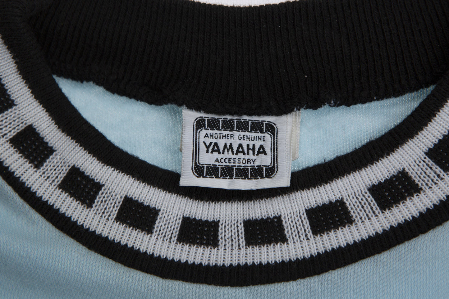 Vintage YAMAHA Blue Crew Neck T-shirt