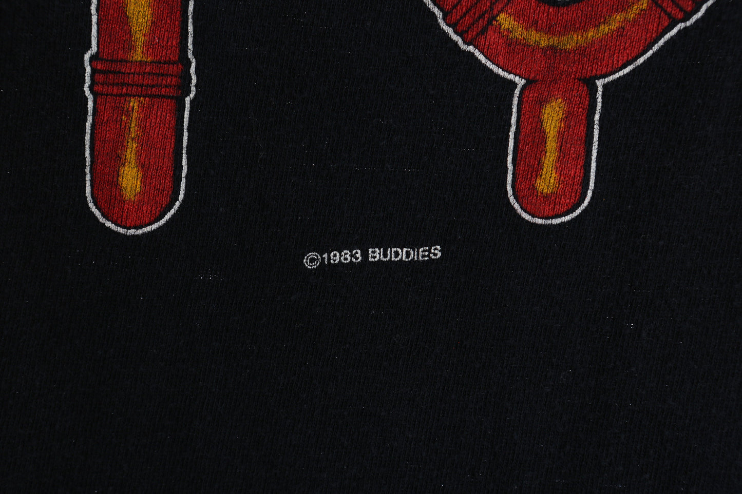 Styx Kilroy Was There Tour 1983 Black Graphic Sleeveless Vintage Shirt