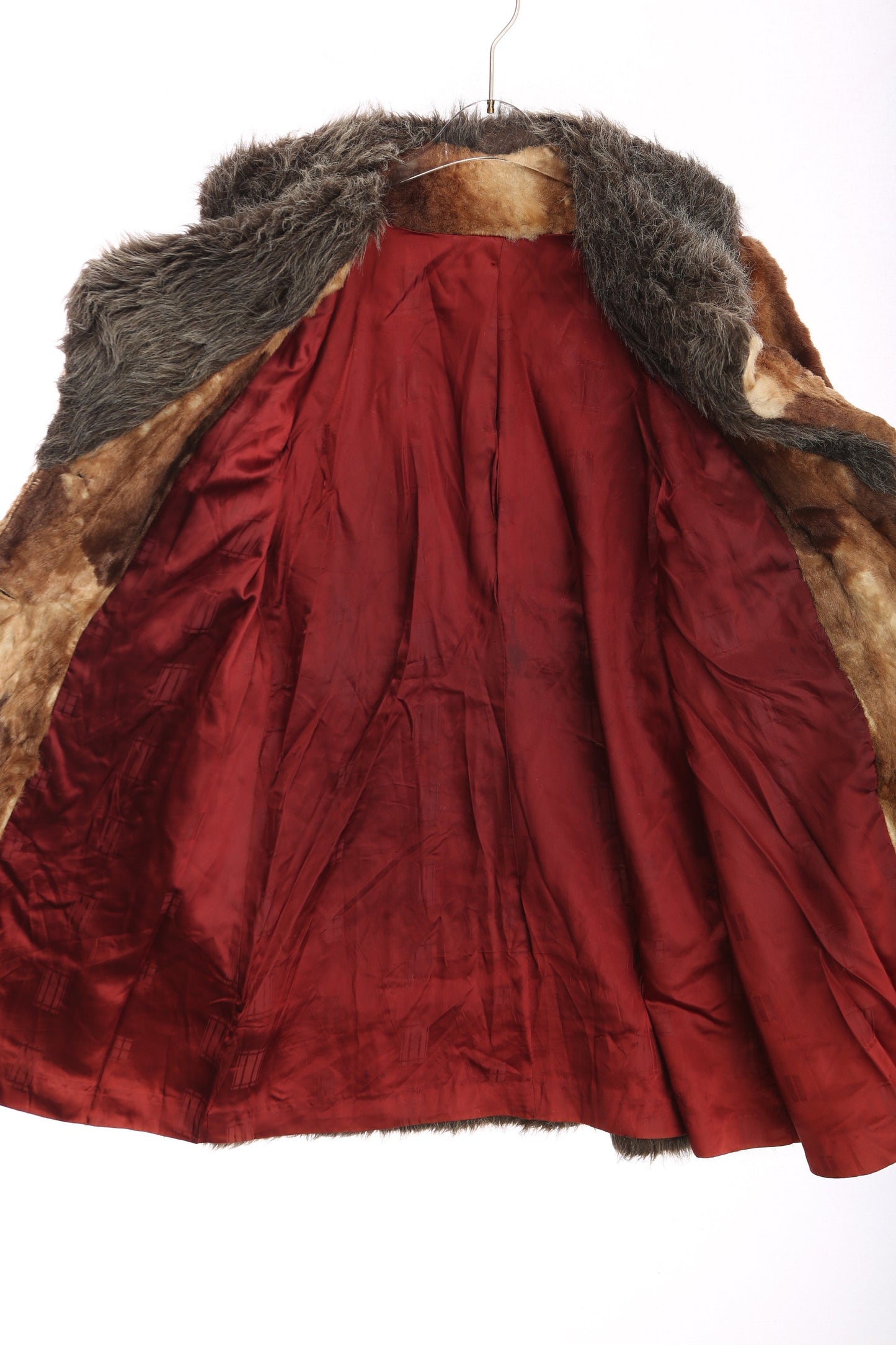 Vintage Women Fur Coat - Patchwork - Era 1960's - 1970's
