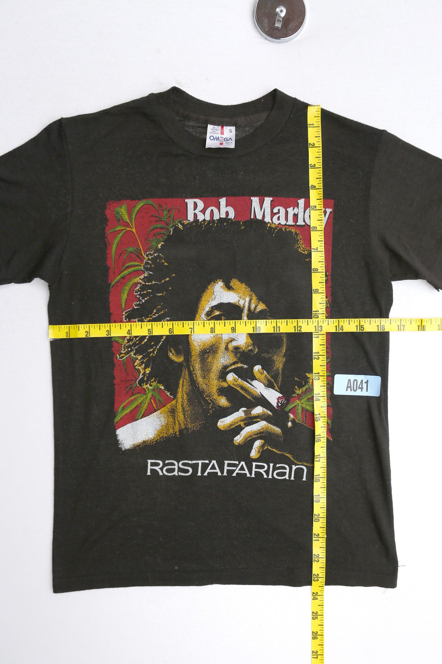 Bob Marley Rastafarian and The Wailers Vintage T-shirt