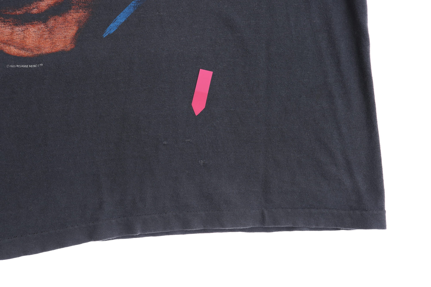 Vintage Police Rock Band Black Graphic T-shirt