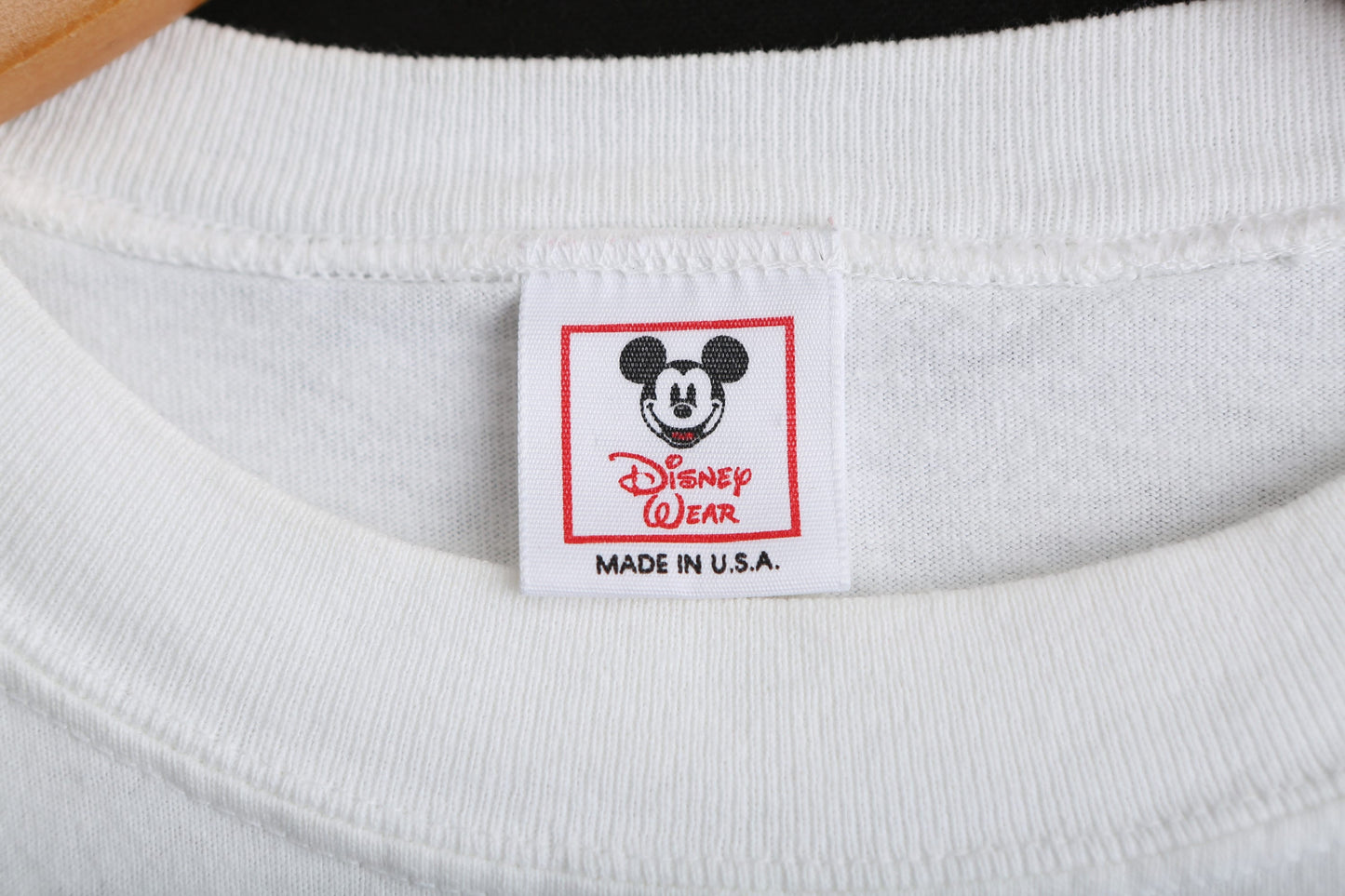 Vintage Mickey Mouse Long Sleeve White Graphic Shirt